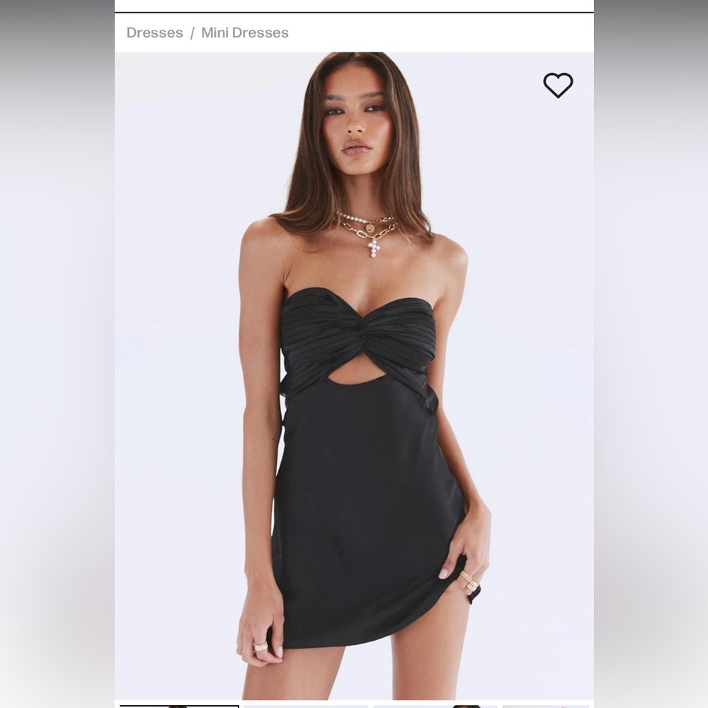 SHELLIE MINI DRESS BLACK
